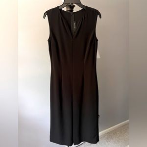 ST. JOHN Black Romper Dress. Size 4